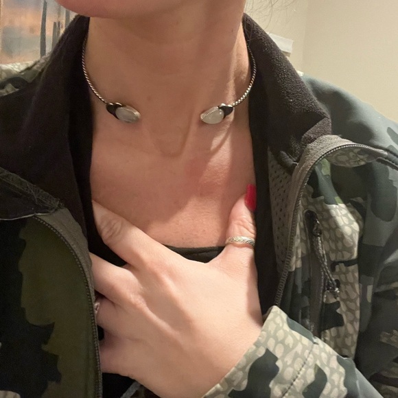 RESERVED - TRADE - Hannah Maed Levy Love Stoned Moonstone Choker🦄 - Picture 4 of 9